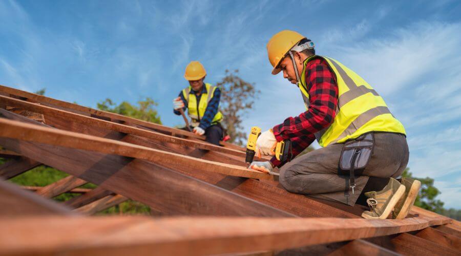 Professional residential roofers in England, AR